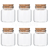 Glass Jar Glass Bottles Bead Containers AJEW-SP0003-91B-1