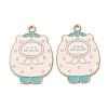 Alloy Enamel Pendants LS-STAS-I354-02KCG-02-1