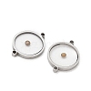 304 Stainless Steel & Mustard Seed Connector Charms SA-CBA5608-04P-2