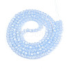Baking Paint Glass Beads Strands DGLA-N015-4mm-06-2
