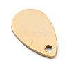 Brass Charms KK-O131-11G-3