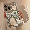 Cute Cartoon Cat TPU Plastic Mobile Phone Cover PW-WGF333E-07-2