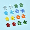 16Pcs 8 Colors Handmade Lampwork Beads LAMP-FS0001-28-7