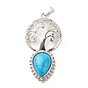 Natural & Synthetic Gemstone Big Pendants G-G855-05P-3