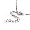 Tibetan Style Alloy Branch and Leaves Pendant Necklaces X-NJEW-JN00751-4