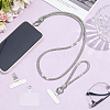 2Sets 2 Styles Alloy Mobile Phone Straps AJEW-NB0009-04A-4