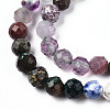 Natural & Synthetic Mixed Gemstone Beads Strands G-D080-A01-01-13-3