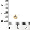 Flat Round Brass Micro Pave Cubic Zirconia Cabochons KK-P345-13G-A03-3