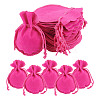 Calabash Velvet Jewelry Storage Drawstring Pouches TP-WH0011-05I-1