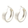 Brass Ring Hoop Earrings for Women EJEW-A121-17A-S-2