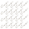 HOBBIESAY 20Pcs Iron Zipper Holder Upper FIND-HY0003-63-1