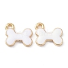 Bone Alloy Enamel Pendants ENAM-B045-02LG-04-1