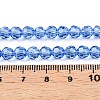 Transparent Glass Beads EGLA-A035-T8mm-D14-4