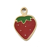 304 Stainless Steel Enamel Charms STAS-I338-01G-04-1