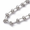 304 Stainless Steel Kont Link Chain Necklace for Men Women NJEW-P269-02P-2