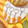 Imitaiton Food Resin Pendants Keychain KEYC-JKC00838-2