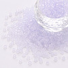8/0 Transparent Glass Seed Beads SEED-S048-H-012-1
