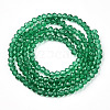 Glass Beads Strands EGLA-A034-T10mm-D18-2