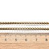 Adjustable 304 Stainless Steel Slider Necklaces X-NJEW-L156-002B-G-2