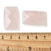 Natural Rose Quartz Pendants G-Z071-04B-3