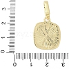 Brass Enamel Pendants KK-F886-01G-05-3