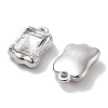 Rack Plating Alloy Rhinestone Charms PALLOY-F311-18P-2