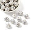 Pave Disco Ball Beads X-RB-Q195-14mm-AB-1