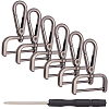 6Pcs Zinc Alloy Swivel Clasps FIND-SP0005-67A-1