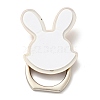 Zinc Alloy Rabbit Cell Phone Holder Stand Findings AJEW-G035-06G-2