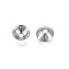 Non-Tarnish 304 Stainless Steel Bead Caps STAS-S057-48B-P-3