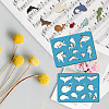 Acrylic Earring Handwork Template DIY-WH0359-048-6