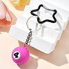 PVC Keychain HJEW-YW00041-04-1