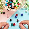 Handmade Lampwork Beads Strands LAMP-SZ0001-74C-5