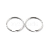 304 Stainless Steel Split Key Rings STAS-Q314-02E-P-1