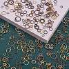 3870Pcs 24 Style Iron Open Jump Rings IFIN-SZ0001-30-6