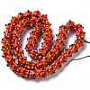 Opaque Handmade Bumpy Lampwork Beads Strands LAMP-T007-18-A05-2
