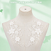 Polyester Ornament Accessories PATC-WH0008-103-3