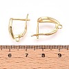Brass Hoop Earring Finding KK-N261-35G-3