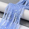 Imitation Jade Glass Beads Strands X1-EGLA-A034-J3mm-MB03-2