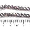 Baking Electroplate Glass Beads Strands LS-DGLA-A039-J10mm-B06-4