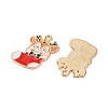 Alloy Enamel Pendants ENAM-I061-01KCG-27-2