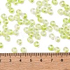 Baking Paint Transparent Colours Glass Round Beads SEED-L011-13A-14-4