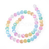 1 Strand Natural Selenite Beads Strands G-TA0002-88B-1