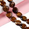 Natural Tiger Eye Beads Strands G375-26-2