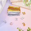 2 Bags 2 Colors Metallic Wire Twist Ties DIY-TADJ0001-04-5