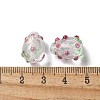 Handmade Foil Lampwork Bumpy Beads Strands FOIL-Z001-05C-4