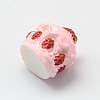 Strawberry Cake Resin Decoden Cabochons X-CRES-R183-05B-4