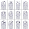 Iron Metal Stamps AJEW-BC0005-77D-4