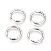 Tarnish Resistant 304 Stainless Steel Hoop Earrings X-EJEW-P177-P-06-2