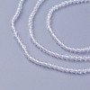 Natural White Topaz Beads Strands G-F619-28-2mm-3